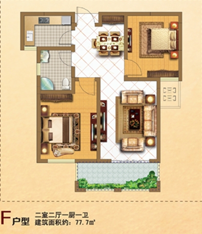 F户型 3/6