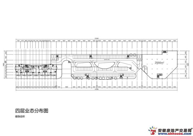 四层平面图 8/11