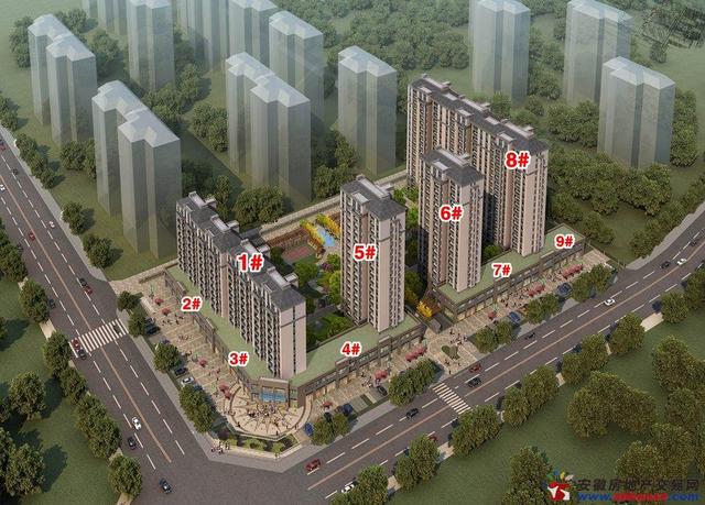 池州福达园楼号图 1/1