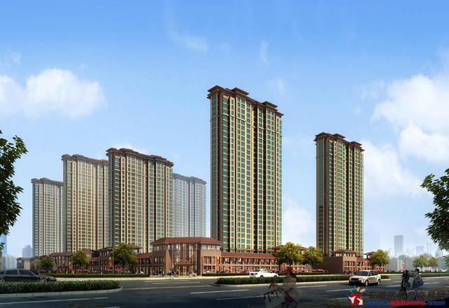 商业转角透视图 4/14