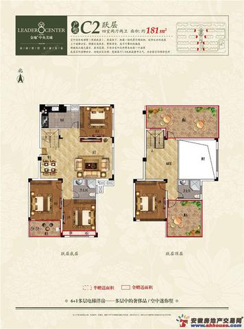 C2（跃层）户型 9/11