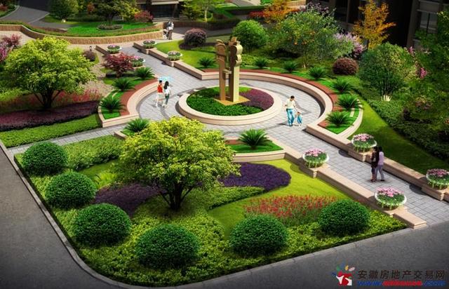 休闲广场效果图 4/10