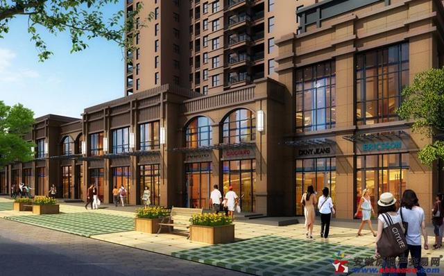 沿街商业效果图 2/10