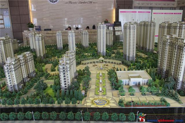 凤凰花园城沙盘 6/10