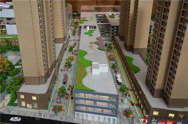 国购广场沙盘局部图 13/19