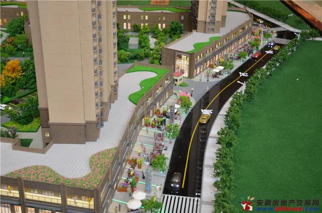 国购广场沙盘局部图 11/19