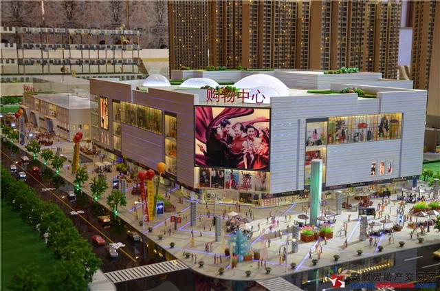 国购广场沙盘局部图 16/19