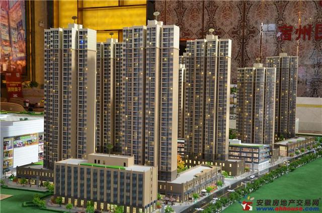 国购广场沙盘局部图 15/19