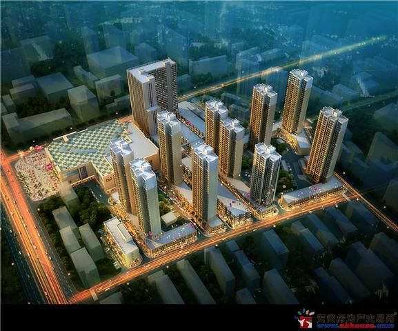 国购广场鸟瞰图 19/19