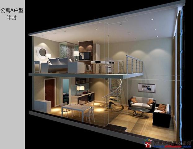 公寓A户型半封 1/3