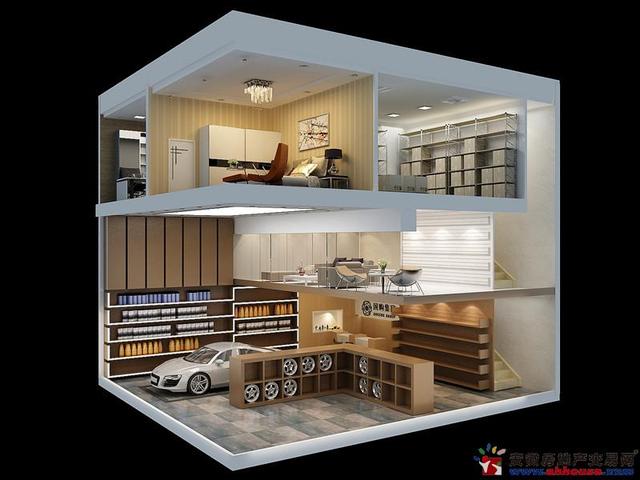 双铺半隔层装修风格 8/10