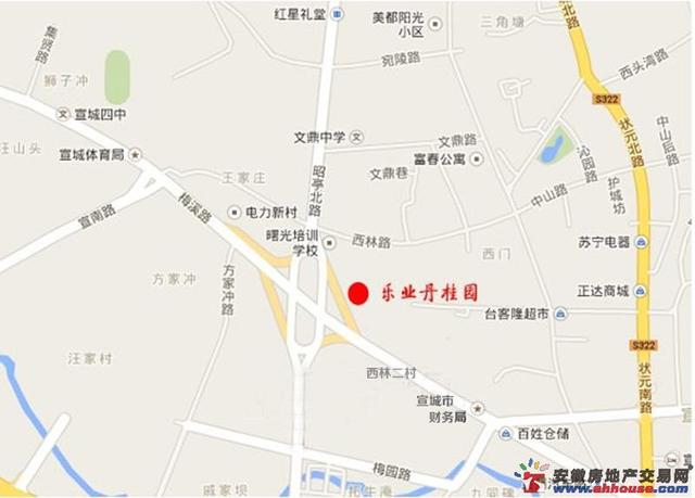 乐业丹桂园交通图 2/2