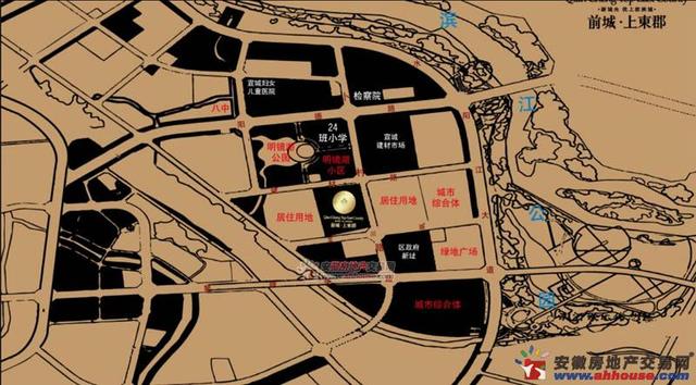 前城上东郡区位图 5/16