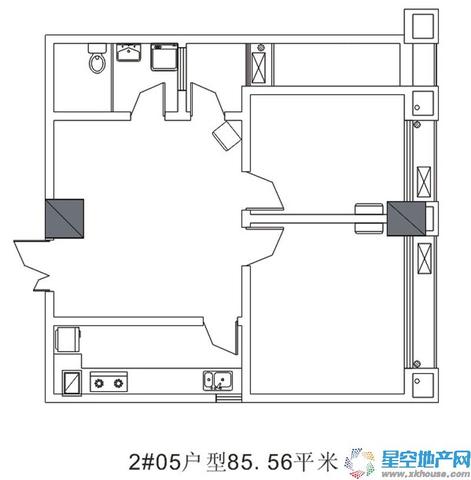 2#05户型 6/20