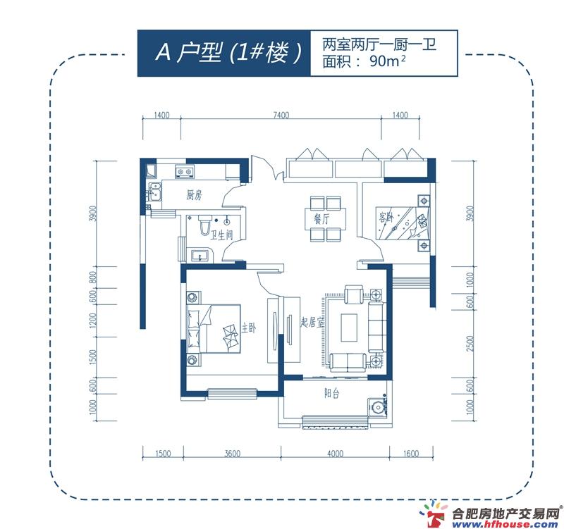 蓝天花园户型_蓝天花园户型图-合房网