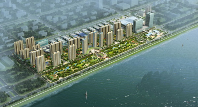 观澜盛世项目整体鸟瞰图 3/4