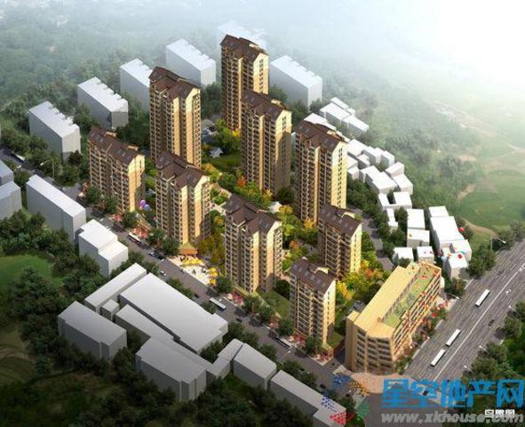 丽景天城鸟瞰规划图 2/2