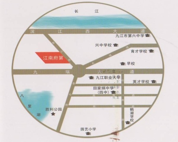 江南府第交通图 2/2