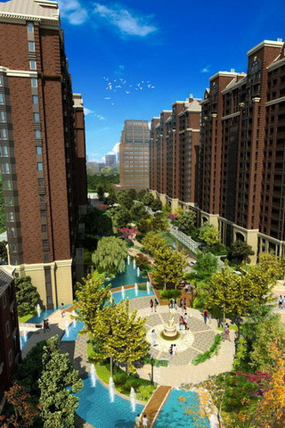 尚海湾景观效果图 2/7