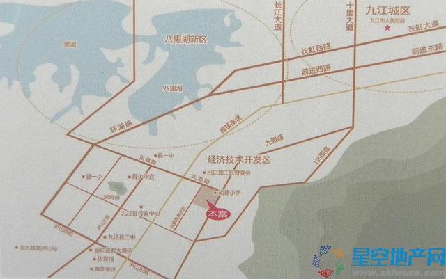 香榭丽都交通图 1/1