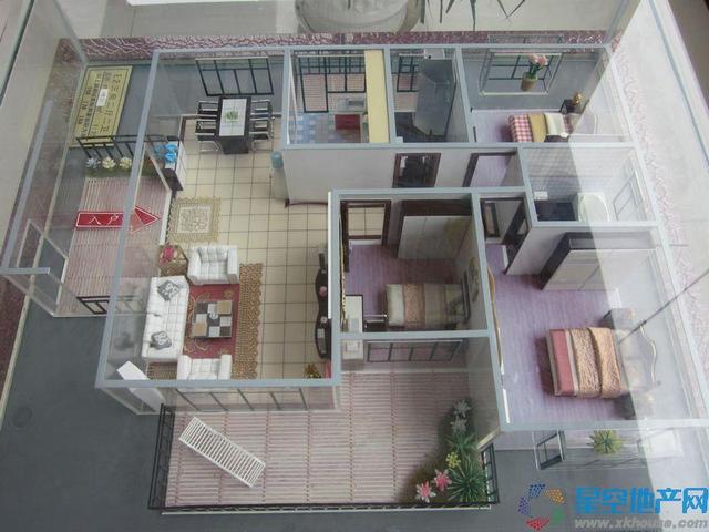 尚书房E2户型沙盘照 2/12