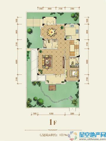 一期A4-a户型1F 6/14