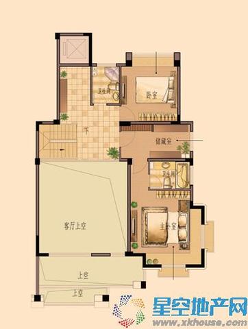 D户型2（跃层）：4F 3/20