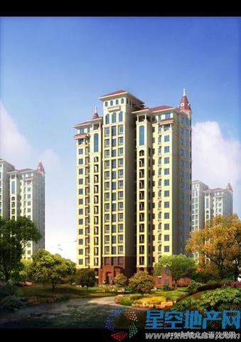 4#6#8#楼北立面效果图 7/11